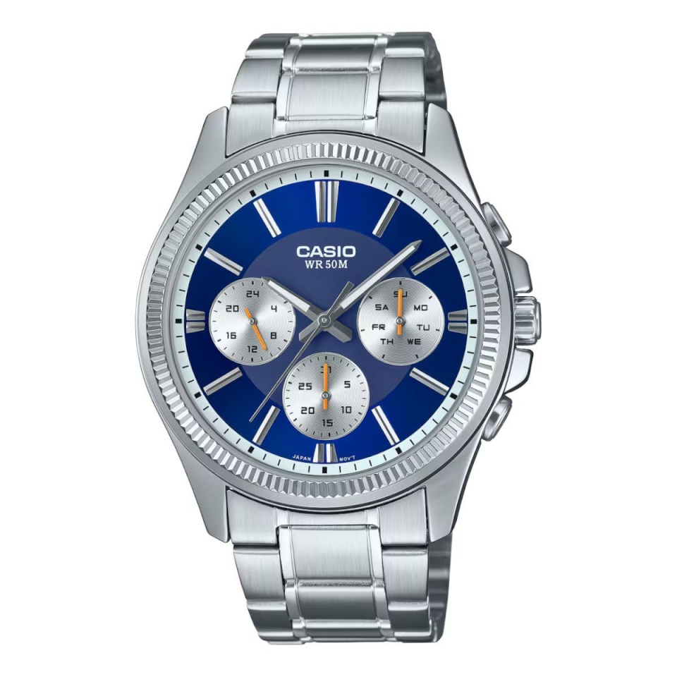 Casio meeste kell MTP-1375D-2A1VDF Hõbedane (Ø 42mm)