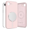 Tech-Protect SILICONE MagSafe iPhone 16E / 17E PINK PEARL