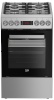 Beko pliit BEKO | FSM52321DXDT | Hob type Gas | Oven type Electric | Stainless Steel | Width 50 cm | Grilling | Depth 60 cm | 60 L