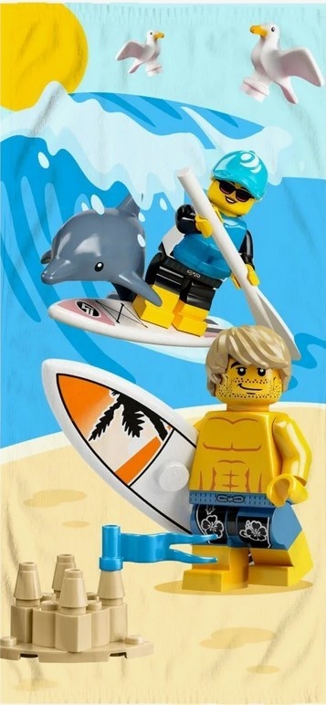 LEGO Accessories 109896 Beach bath towel 150 x 70 cm