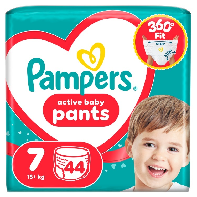Pampers mähkmed Active Baby Pants Püksmähkmed, suurus 7, 44 tk