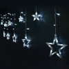 BGB Christmas LED Kardinavalgusti valge Tähed
