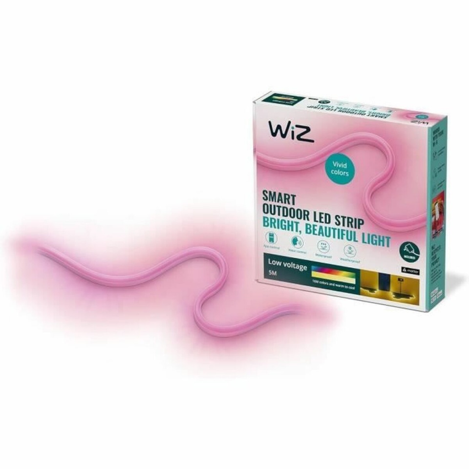 Wiz Seinavalgusti valge Plastmass