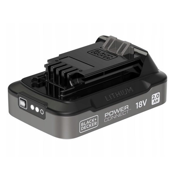 Black+decker aku must+DECKER 18V 2.0Ah battery BDL2018S