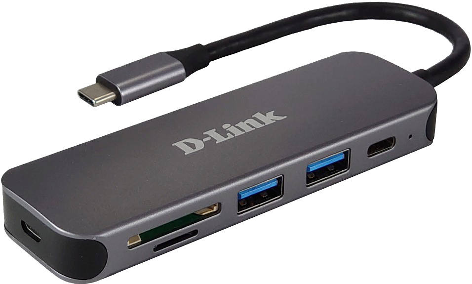 D-Link DUB-2325/E 5-in-1 USB-C Hub