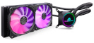 Blackstorm Luna Pro 240 mm ARGB vedelikjahutussüsteem, must