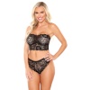 Fantasy Lingerie aluspesu komplekt must (L/XL)