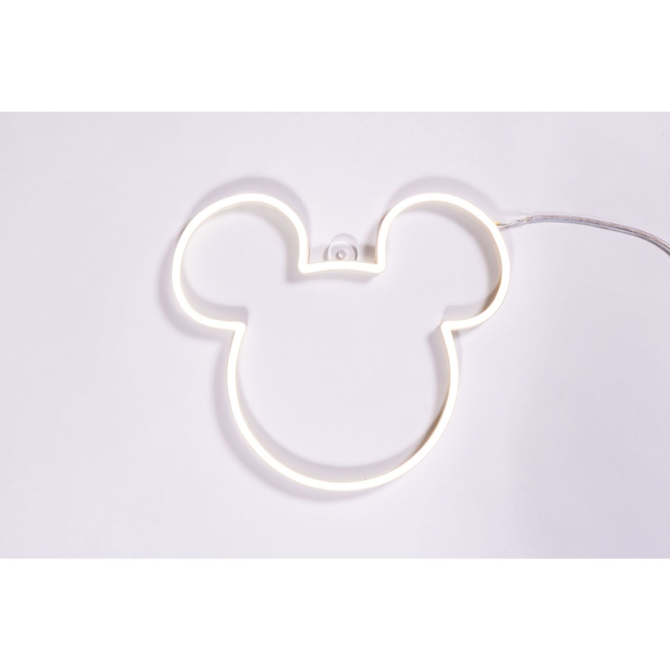 Yellowpop LED paneel Disney Mickey Ears LED Light, valge