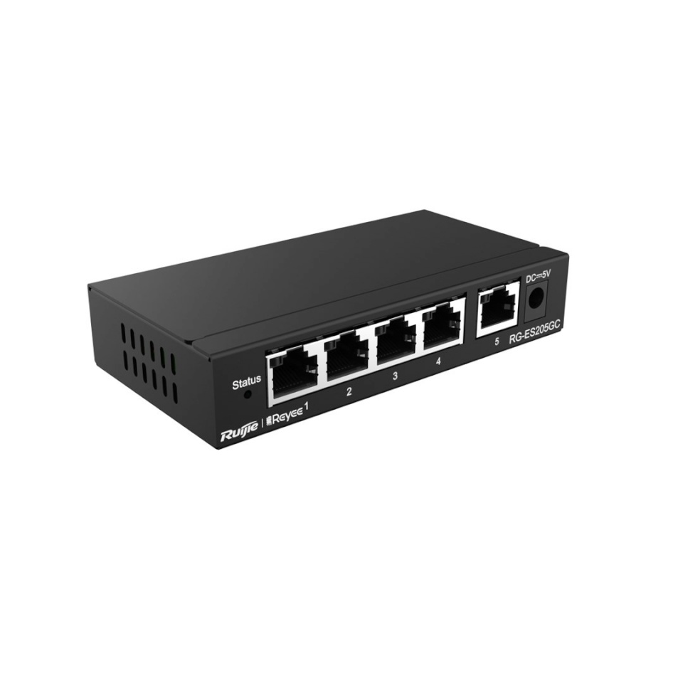 Ruijie switch Networks RG-ES205GC network Managed L2 Gigabit Ethernet (10/100/1000) must