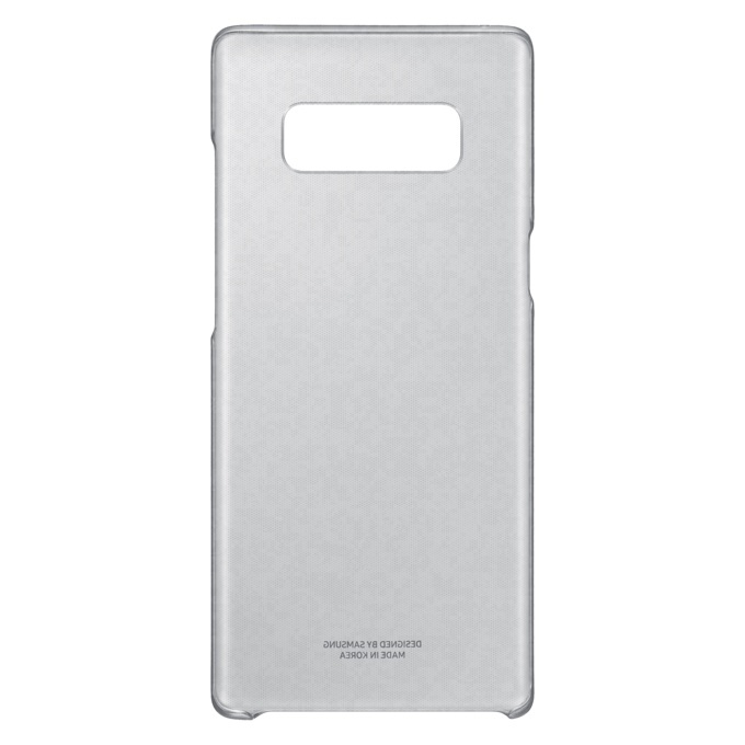 Samsung Galaxy Note 8 Clear Cover telefonikate, läbipaistev (must raam)