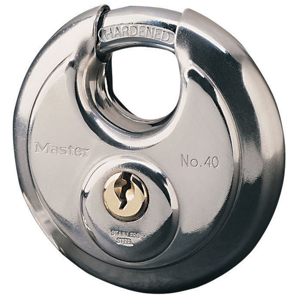 Master Lock tabalukk Disc Lock 40EURD, hõbedane