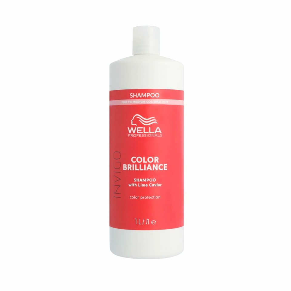 Wella Professionals šampoon Invigo Color Brilliance Fine to Medium Hair 1000ml, naistele