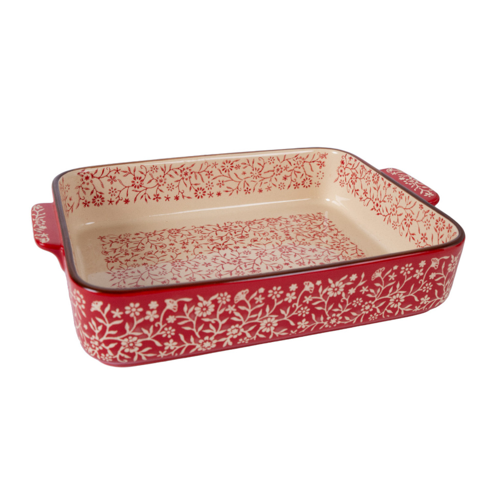 H4Y ahjuvorm Star Bake, 31x21cm, punane keraamika