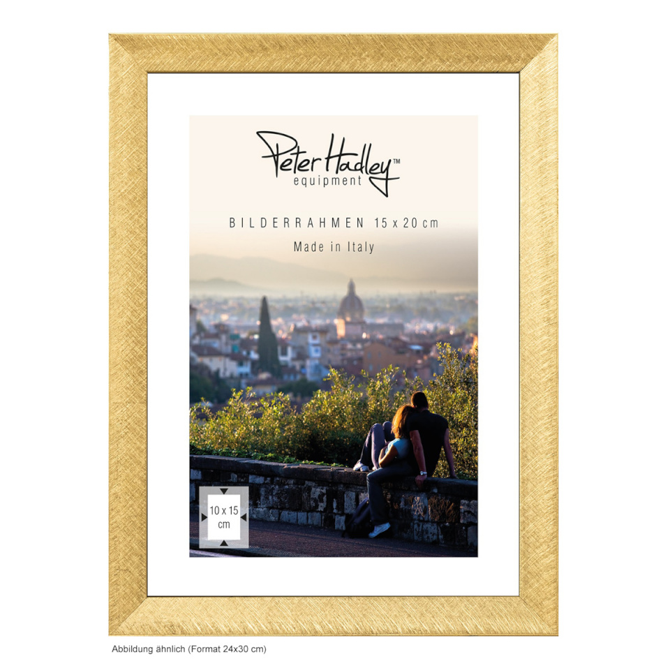 Peter Hadley pildiraam Gela 24x30 cm kuldne, Wooden Frame, puidust raamiga