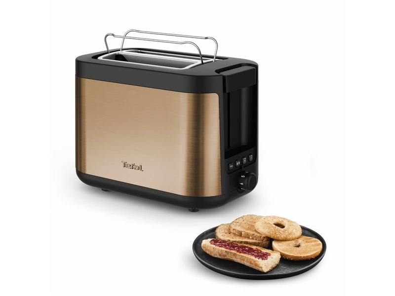 Tefal röster TT430G10 Coppertinto, 850 W, must/kuldne