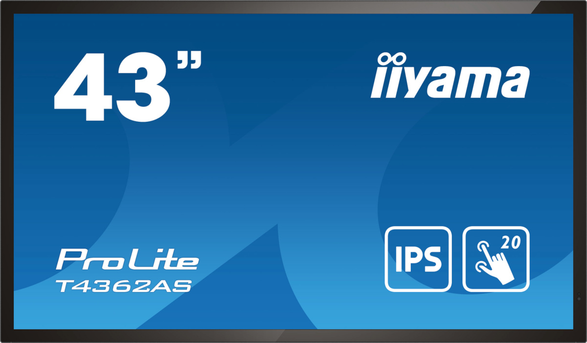 Iiyama esitlusekraan Digital Signage ProLite Touch T4362AS-B1 T4362ASB1 (T4362AS-B1)