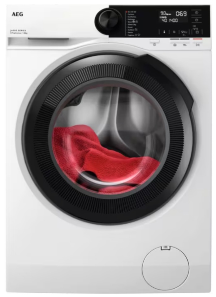 AEG pesumasin LFR62844BE Series 6000 ProSense Washing Machine, 8kg, 1400 p/min, valge