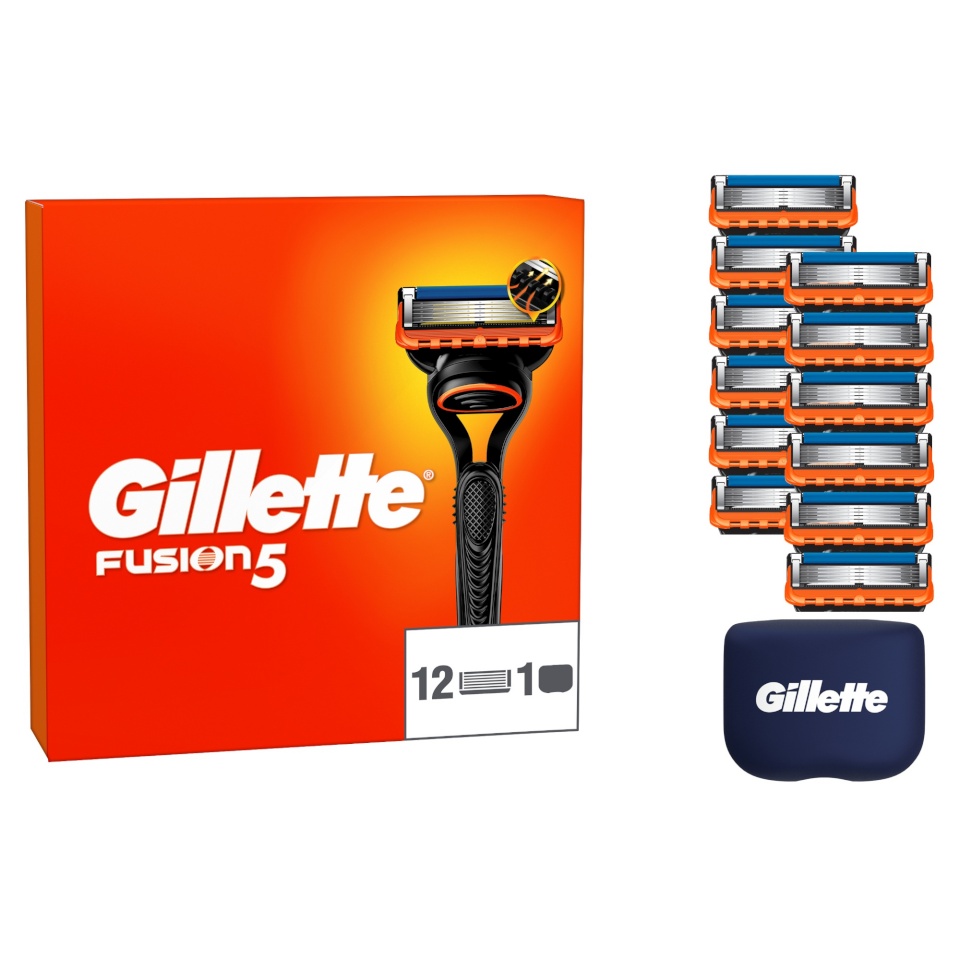 Gillette Fusion5 12 Vahetustera, Terade Hoidik