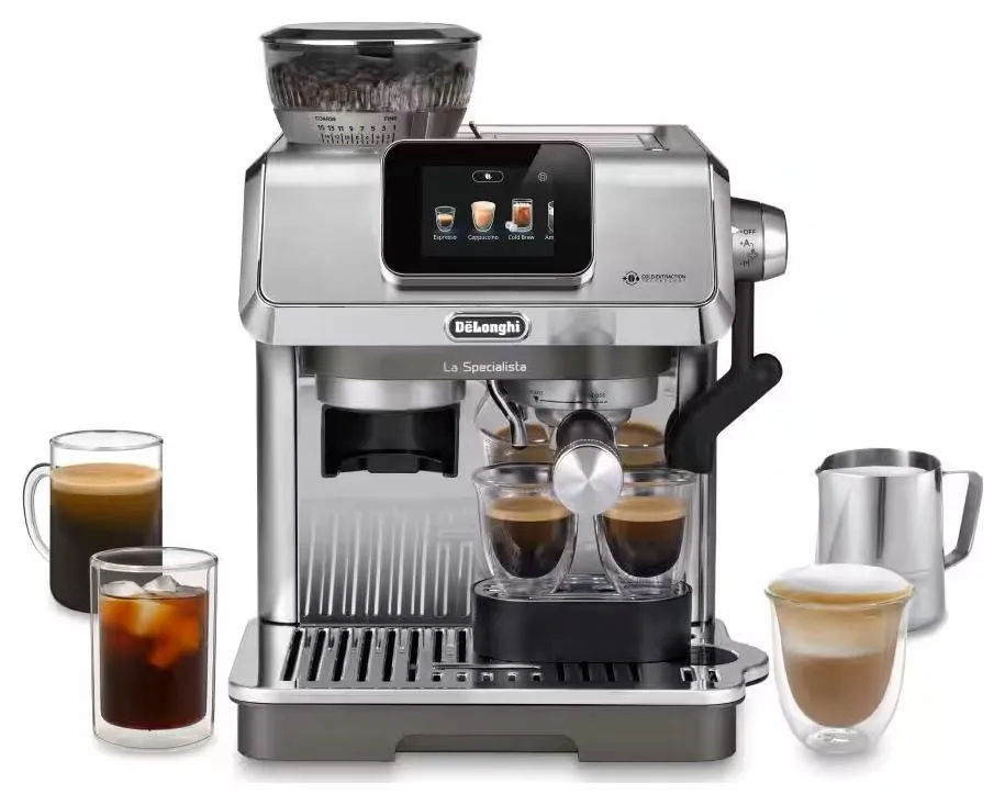 Delonghi espressomasin EC9455.M La Specialista Touch Espresso Machine, hõbedane
