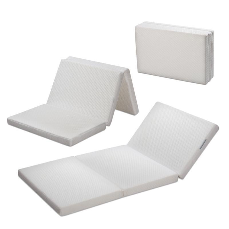 Tinynord madratsi kokkupandav reisimadrats, 120x60cm, valge