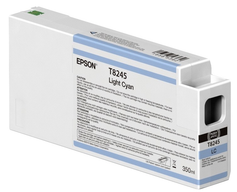 Epson tindikassett UltraChrome HDX/HX hele tsüaan 350ml T8245