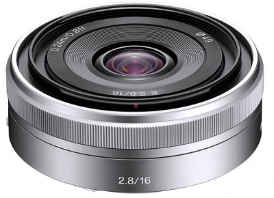 Sony objektiiv E 16mm F2.8
