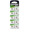 Camelion patareid Alkaline Button celles 1.5V (AG10) LR54/LR1131/389, 10-pack, "no mercury"