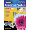 Fellowes lamineerimiskile A4 Glossy 250 Micron Laminating Pouch - 100 pakk
