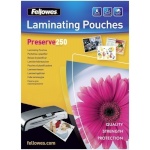 Fellowes lamineerimiskile A4 Glossy 250 Micron Laminating Pouch - 100 pakk