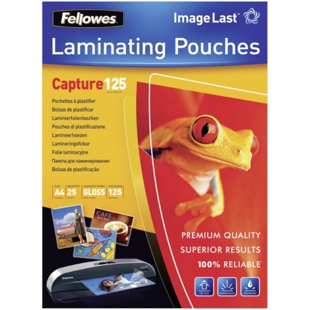 Fellowes lamineerimiskile ImageLast A4 125 micron 25-pakk