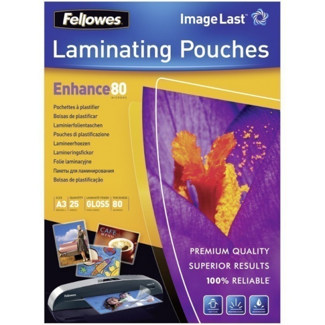 Fellowes lamineerimiskile ImageLast A3 80 micron 25-pakk