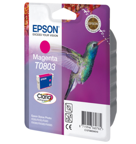 Epson tindikassett T0803 magenta