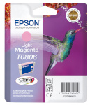 Epson tindikassett T0806 hele magenta