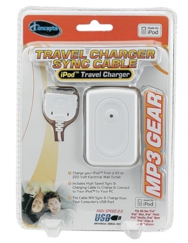 iConcepts laadija International Travel Charger Kit for iPod