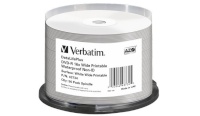 Verbatim toorik 1x50-pack DVD-R 4,7GB 16x Wide glossy waterproof print