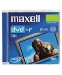 Maxell toorik 8cm DVD-R 30min 1.4GB 2x