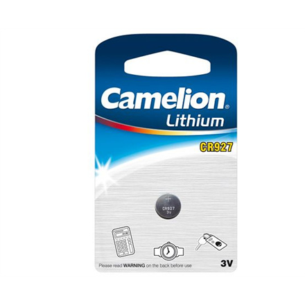 Camelion patareid Lithium Button celles 3V (CR927), 1-pack