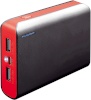 Platinet akupank 6000mAh + taskulamp, punane (PMPB6BR)