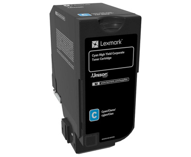 Return Program Cartridge Lexmark tooner cyan | 12 000 pgs | CS725de / CS725dte