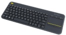 Logitech klaviatuur Wireless Touch Keyboard K400 Plus (Nordic)