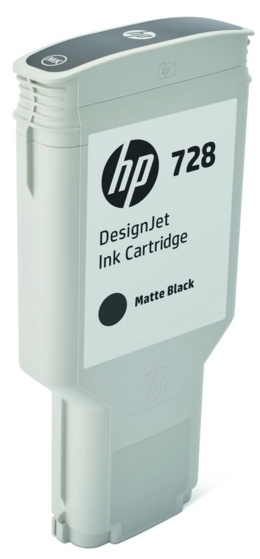 HP tindikassett F9J68A no. 728 matt must