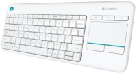 Logitech klaviatuur Wireless Touch Keyboard K400 Plus (Nordic) valge