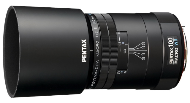 Pentax objektiiv smc D FA 100mm F2.8 Macro WR 