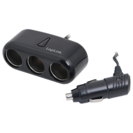 LogiLink Car Charger Splitter 3-port