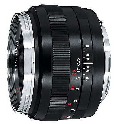 Zeiss objektiiv Planar T* 50mm F1.4 ZE (Canon EF)