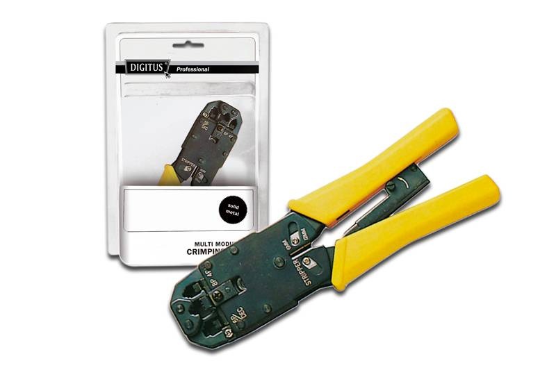 Digitus Multi modular crimping tool, solid metal