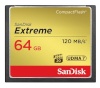 SanDisk mälukaart Compact Flash Extreme 64GB UDMA7 (transfer 120MB/s)
