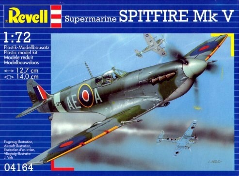 Revell liimitav mudel Spitfire Mk V b