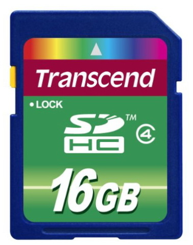Transcend mälukaart SDHC 16GB Class 4