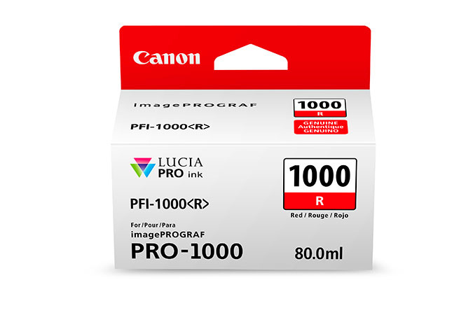Canon tindikassett PFI-1000R punane
